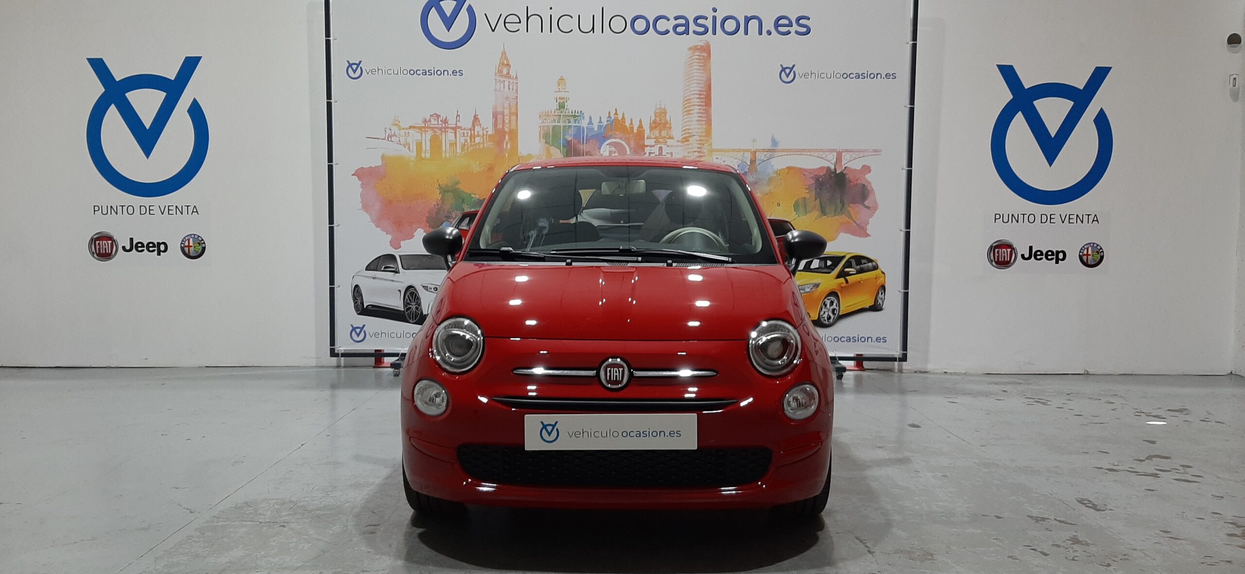 FIAT 500 ROJO FR