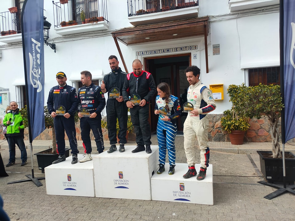 Podio del II TC Villa de Félix.