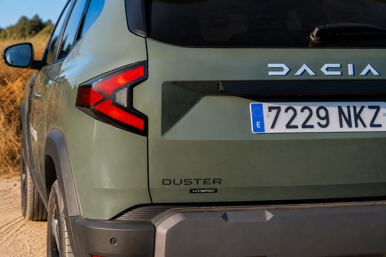 Faros LED del Dacia Duster Hybrid 155 Journey