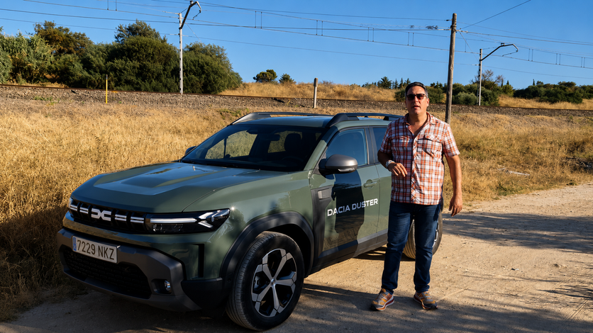 Presentación del Dacia Duster Hybrid 155 Journey durante la prueba de La Guía del Motor