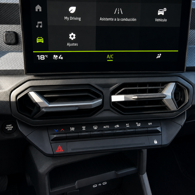 Cuadro de instrumentos digital del Dacia Duster Hybrid 155 Journey