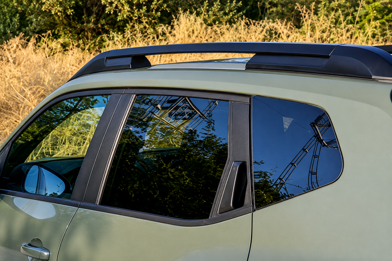 Detalle del diseño exterior del Dacia Duster Hybrid 155 Journey