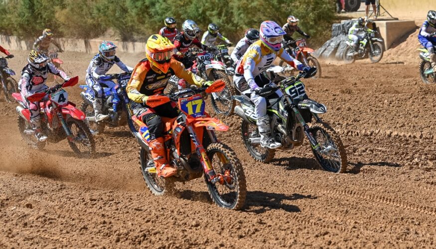 José Antonio Butrón, líder de MX1 tras ganar en Montearagón